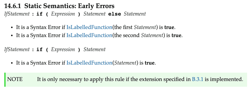 if문 static semantics